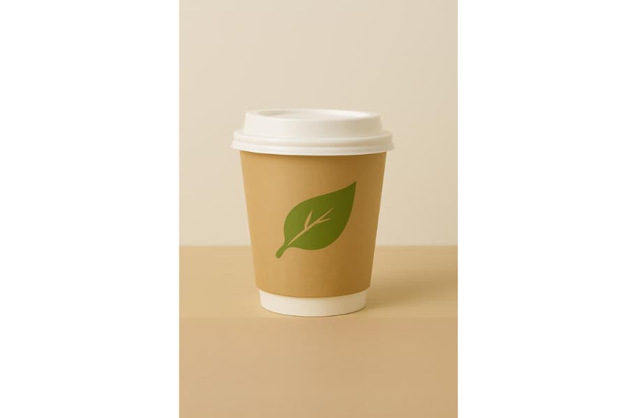 Ảnh:  Ly giấy, tô giấy “eco” nhưng lót nhựa PE/PLA